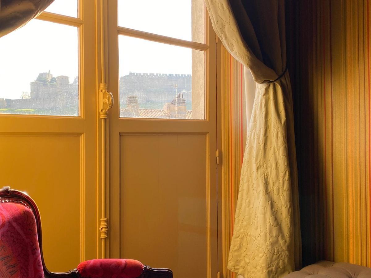 Demeure Saint Louis Historic Manor, City 700M, Parking,A C,Clim,Wifi, Heated Pool, City View Carcassone Kültér fotó