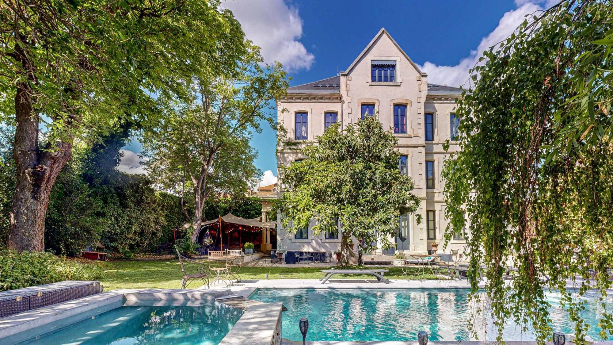 Demeure Saint Louis Historic Manor, City 700M, Parking,A C,Clim,Wifi, Heated Pool, City View Carcassone Kültér fotó