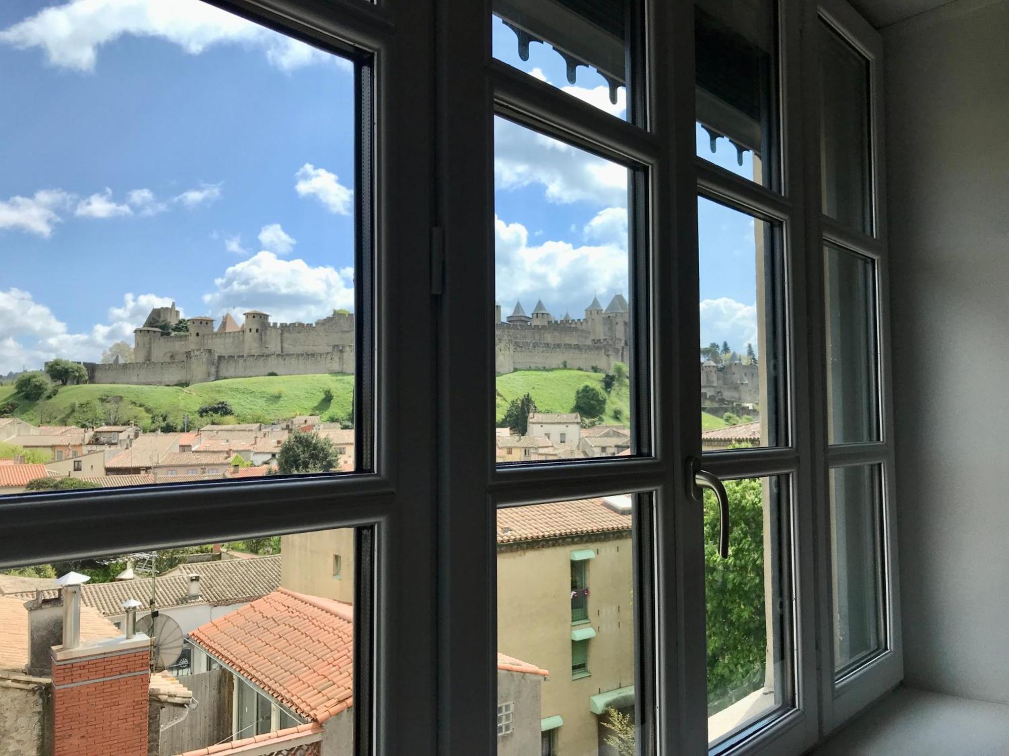 Demeure Saint Louis Historic Manor, City 700M, Parking,A C,Clim,Wifi, Heated Pool, City View Carcassone Kültér fotó